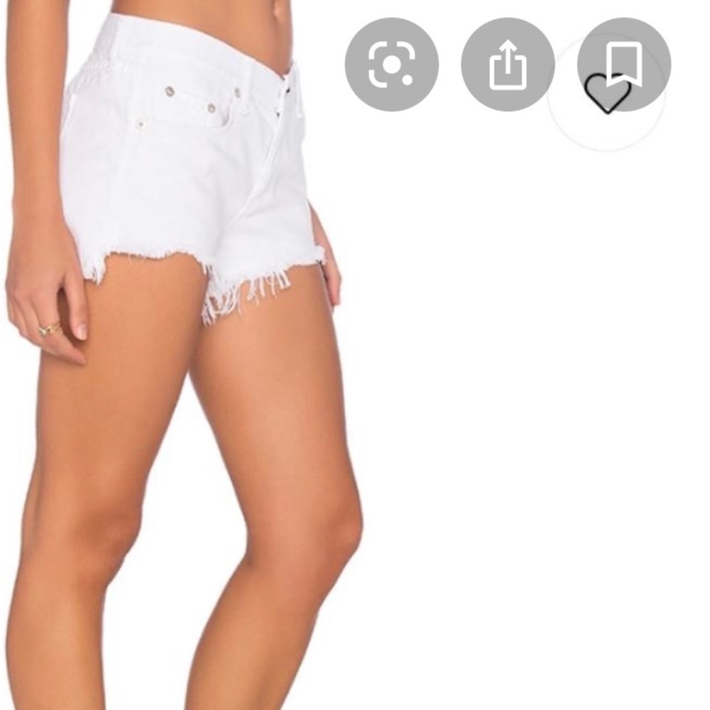 Rag & bone white short